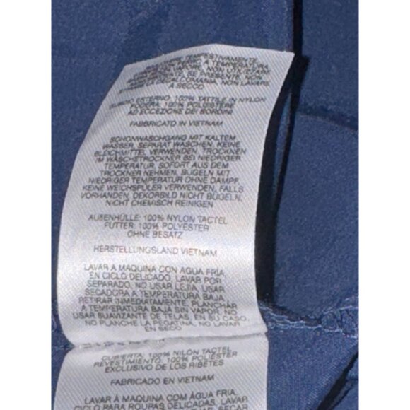 Columbia Bahama Short Sleeve Button-Up Fishing Shirt XL Navy Blue Nylon Outdoor - Picture 4 of 7